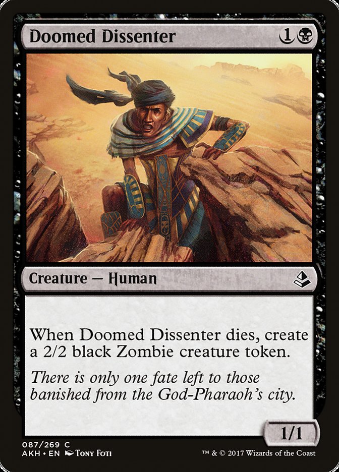 Doomed Dissenter [Amonkhet] | L.A. Mood Comics and Games