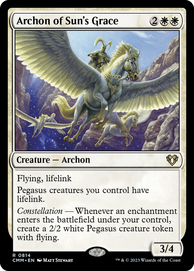 Archon of Sun's Grace [Commander Masters] | L.A. Mood Comics and Games