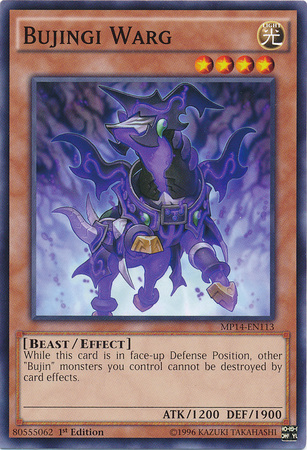 Bujingi Warg [MP14-EN113] Common | L.A. Mood Comics and Games
