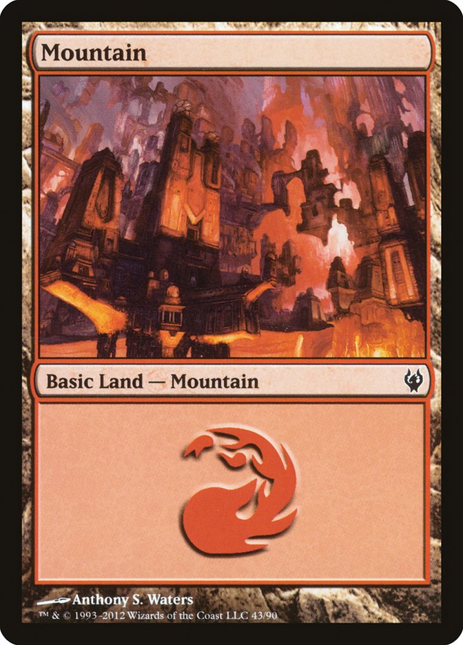 Mountain (43) [Duel Decks: Izzet vs. Golgari] | L.A. Mood Comics and Games