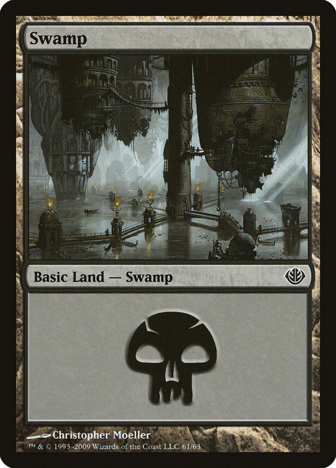 Swamp (61) [Duel Decks: Garruk vs. Liliana] | L.A. Mood Comics and Games