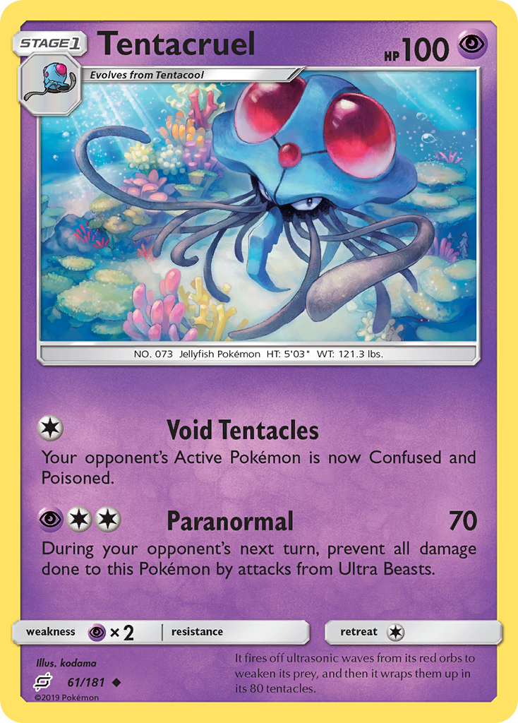 Tentacruel (61/181) [Sun & Moon: Team Up] | L.A. Mood Comics and Games