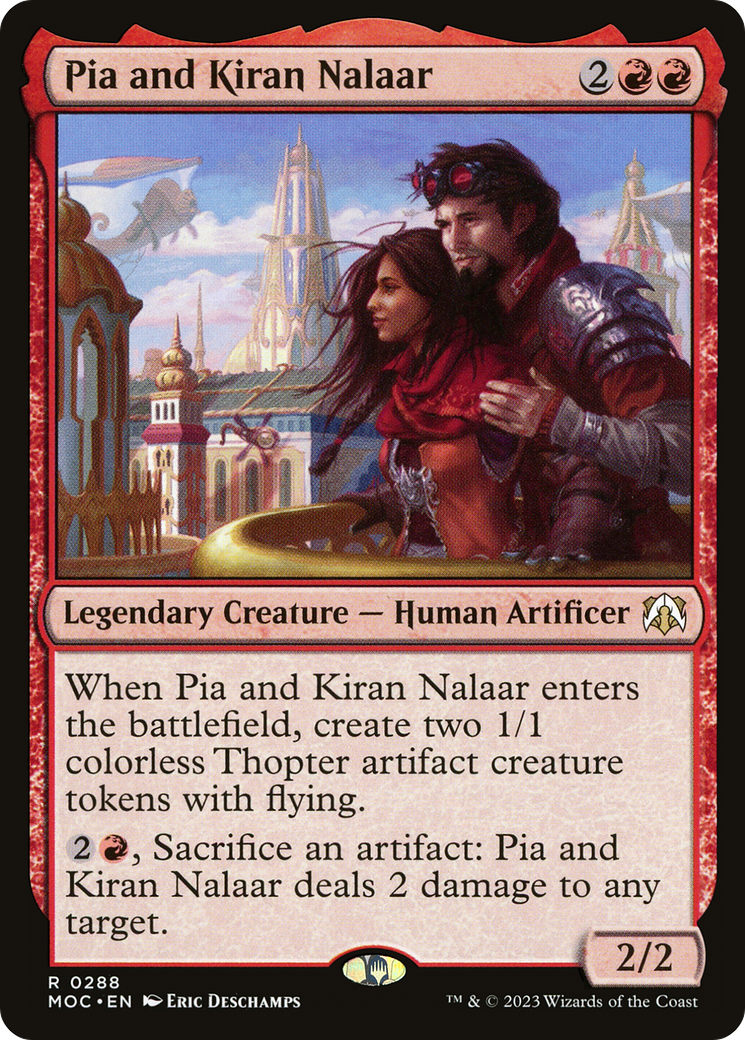 Pia and Kiran Nalaar [March of the Machine Commander] | L.A. Mood Comics and Games