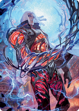 Tezzeret, Betrayer of Flesh Art Card [Kamigawa: Neon Dynasty Art Series] | L.A. Mood Comics and Games