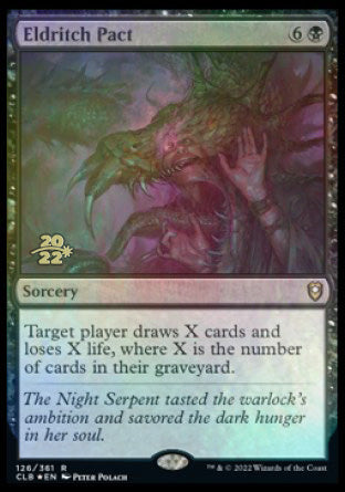 Eldritch Pact [Commander Legends: Battle for Baldur's Gate Prerelease Promos] | L.A. Mood Comics and Games