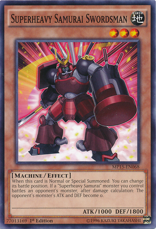Superheavy Samurai Swordsman [MP15-EN068] Common | L.A. Mood Comics and Games