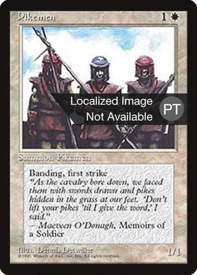 Pikemen [Fourth Edition (Foreign Black Border)] | L.A. Mood Comics and Games