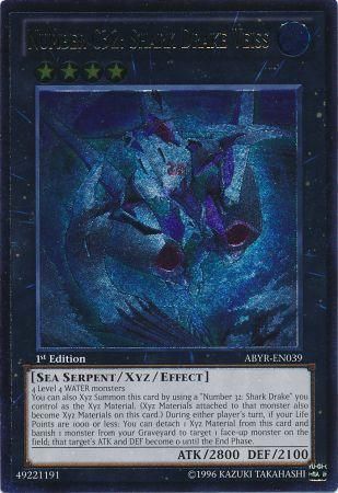 Number C32: Shark Drake Veiss (UTR) [ABYR-EN039] Ultimate Rare | L.A. Mood Comics and Games