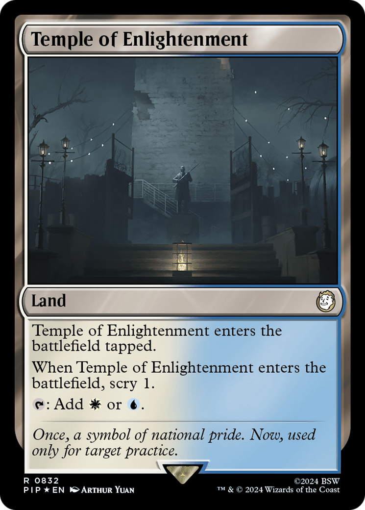 Temple of Enlightenment (Surge Foil) [Fallout] | L.A. Mood Comics and Games