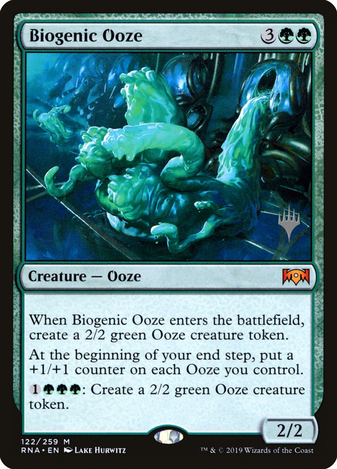 Biogenic Ooze (Promo Pack) [Ravnica Allegiance Promos] | L.A. Mood Comics and Games
