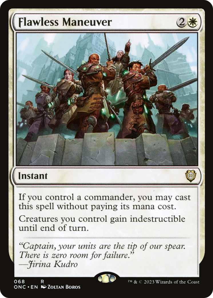 Flawless Maneuver [Phyrexia: All Will Be One Commander] | L.A. Mood Comics and Games
