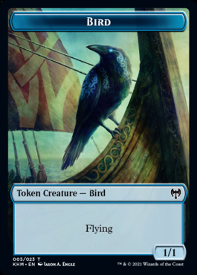 Bird Token [Kaldheim Tokens] | L.A. Mood Comics and Games