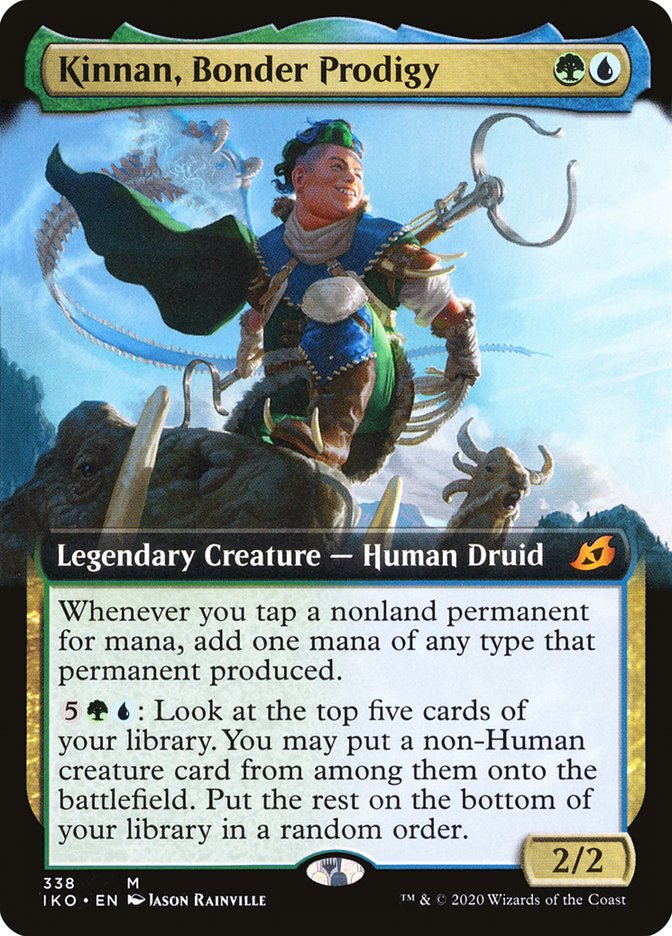 Kinnan, Bonder Prodigy (Extended Art) [Ikoria: Lair of Behemoths] | L.A. Mood Comics and Games