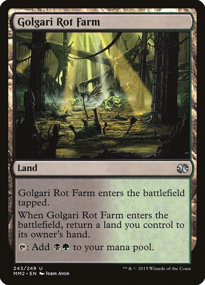 Golgari Rot Farm [Modern Masters 2015] | L.A. Mood Comics and Games