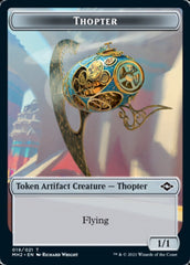 Food (17) // Thopter Double-Sided Token [Modern Horizons 2 Tokens] | L.A. Mood Comics and Games