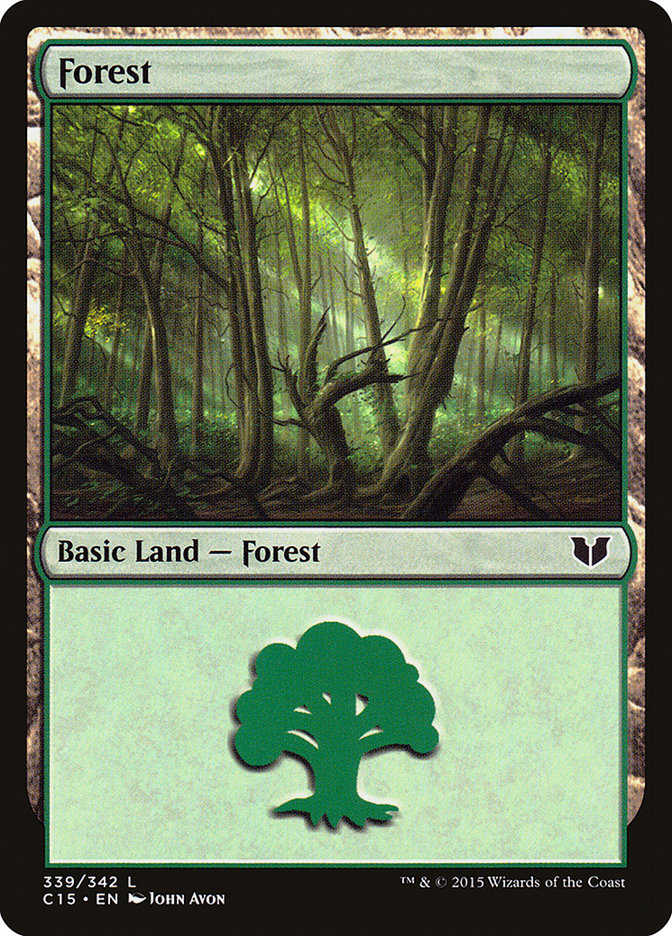 Forest (339) [Commander 2015] | L.A. Mood Comics and Games