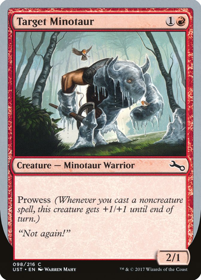 Target Minotaur (Ice Art) [Unstable] | L.A. Mood Comics and Games