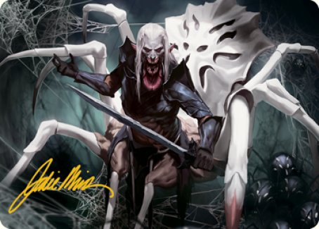 Drider Art Card (Gold-Stamped Signature) [Dungeons & Dragons: Adventures in the Forgotten Realms Art Series] | L.A. Mood Comics and Games