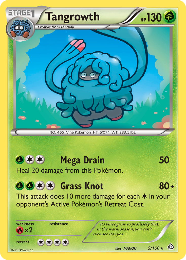 Tangrowth (5/160) [XY: Primal Clash] | L.A. Mood Comics and Games