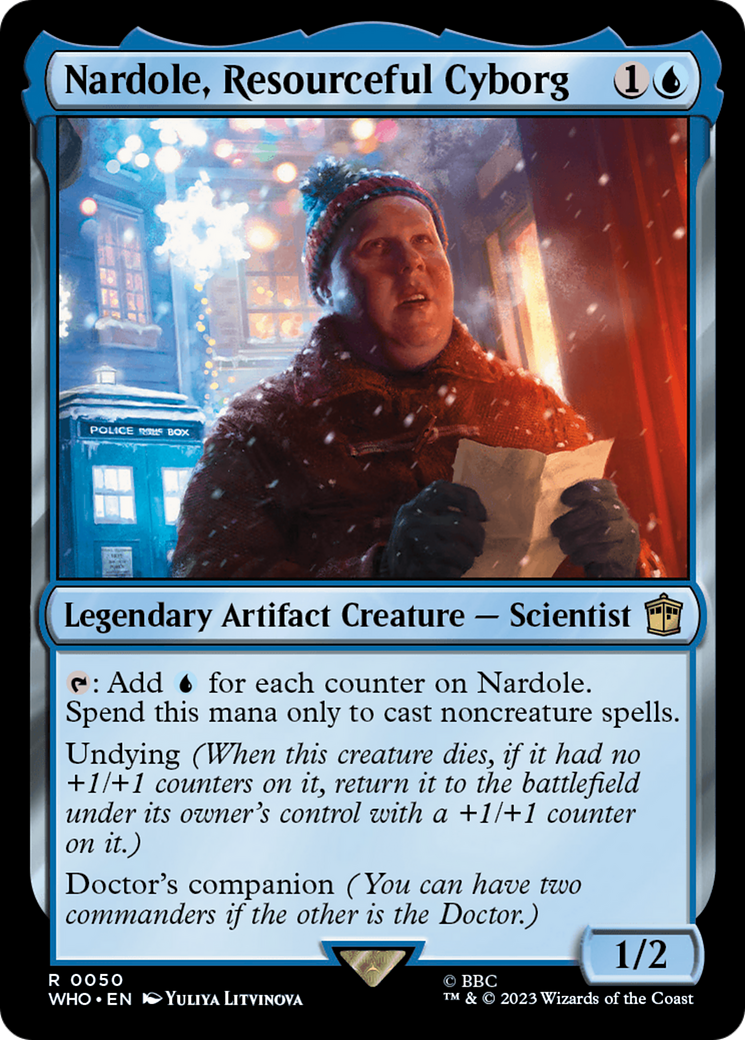 Nardole, Resourceful Cyborg [Doctor Who] | L.A. Mood Comics and Games