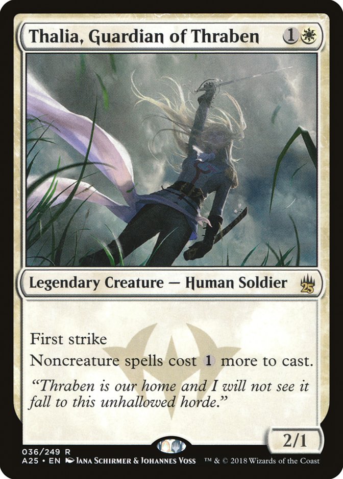 Thalia, Guardian of Thraben [Masters 25] | L.A. Mood Comics and Games