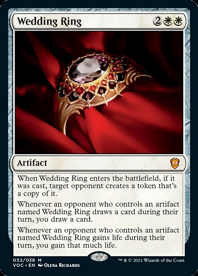 Wedding Ring [Innistrad: Crimson Vow Commander] | L.A. Mood Comics and Games