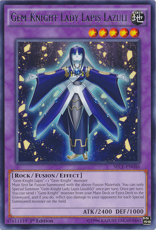 Gem-Knight Lady Lapis Lazuli [SECE-EN046] Rare | L.A. Mood Comics and Games
