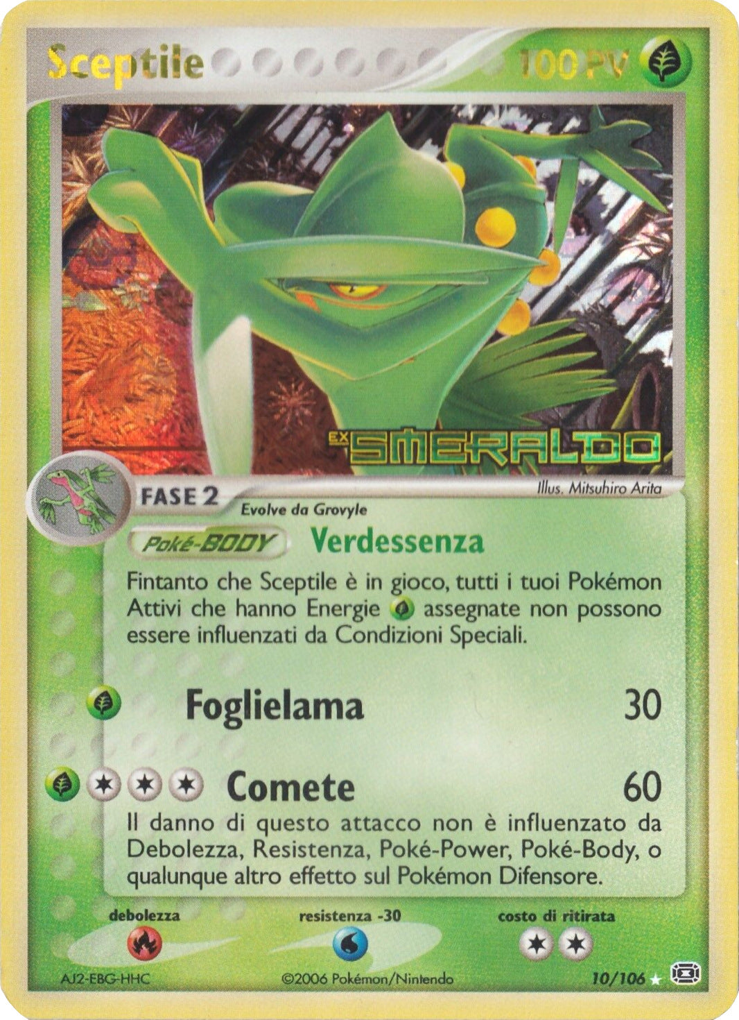 Sceptile (10/106) (Stamped) [EX: Emerald] | L.A. Mood Comics and Games