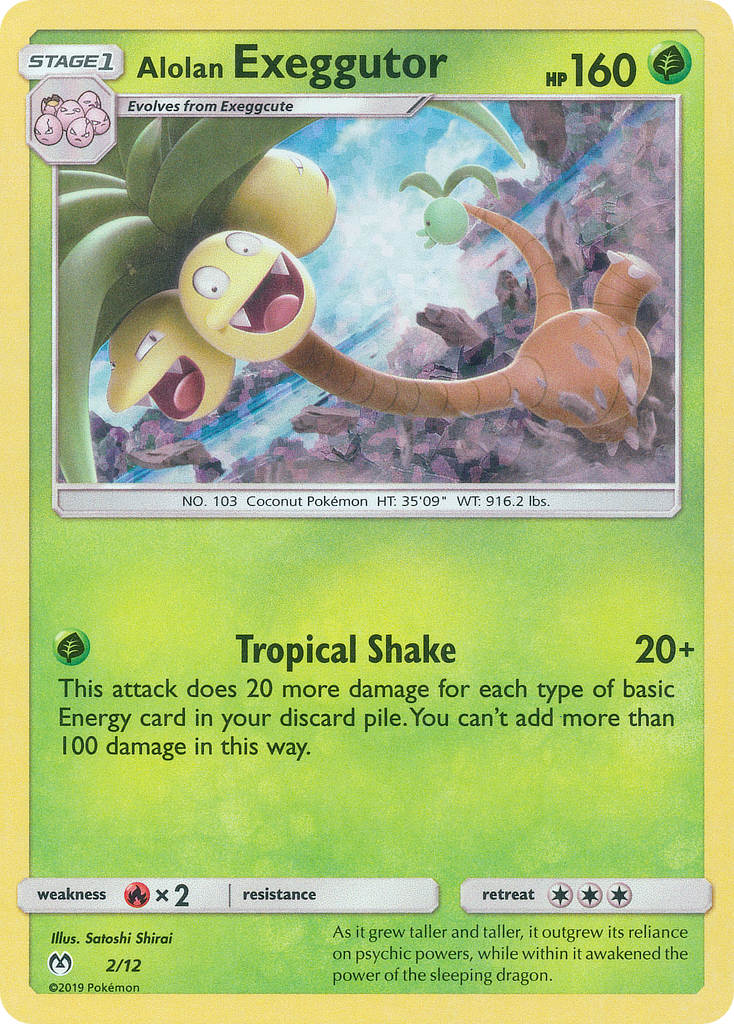 Alolan Exeggutor (2/12) [McDonald's Promos: 2019 Collection] | L.A. Mood Comics and Games