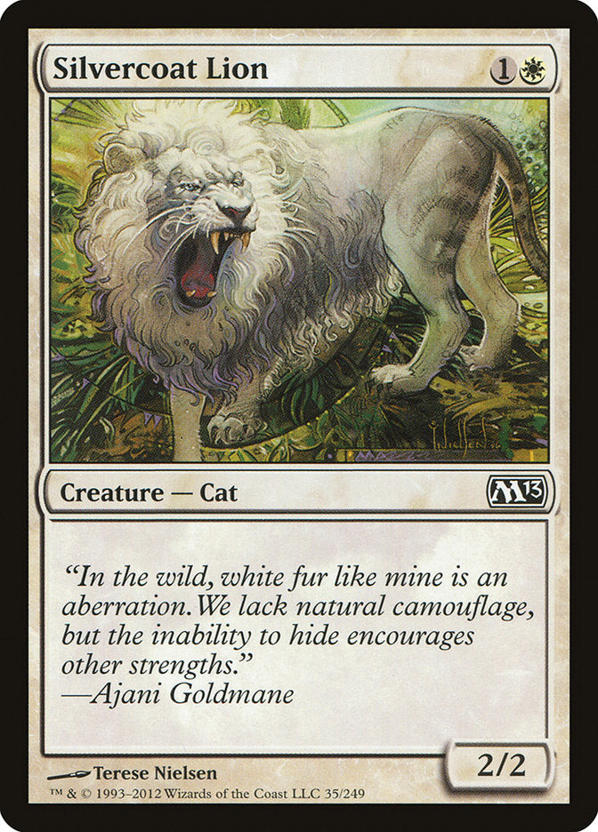 Silvercoat Lion [Magic 2013] | L.A. Mood Comics and Games