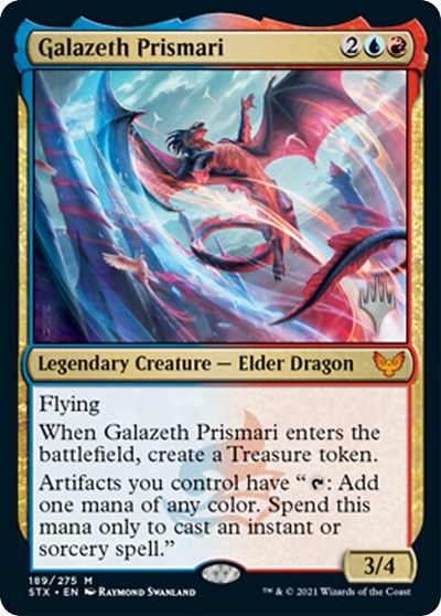 Galazeth Prismari (Promo Pack) [Strixhaven: School of Mages Promos] | L.A. Mood Comics and Games