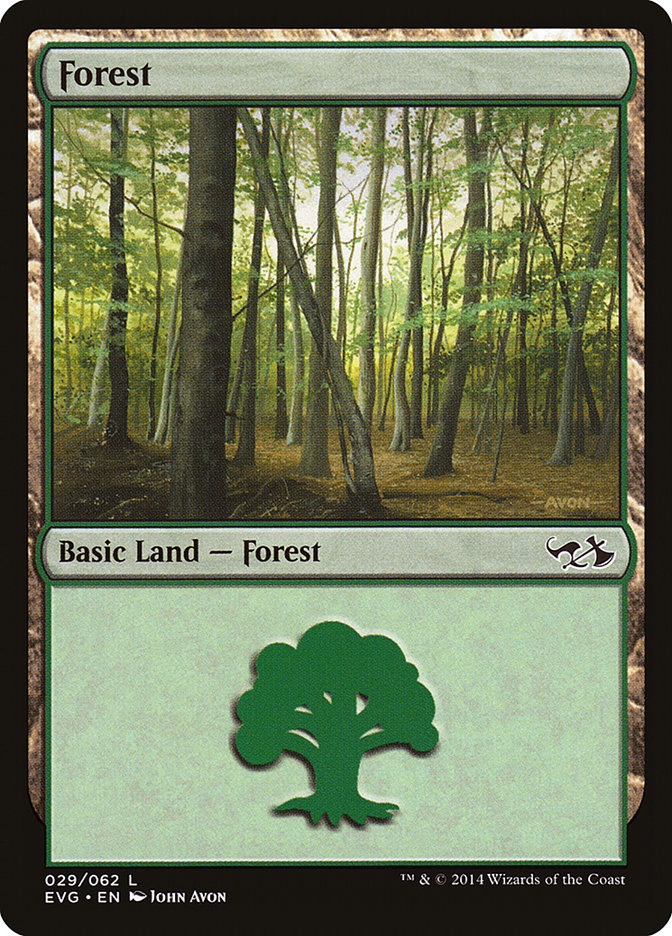 Forest (29) (Elves vs. Goblins) [Duel Decks Anthology] | L.A. Mood Comics and Games