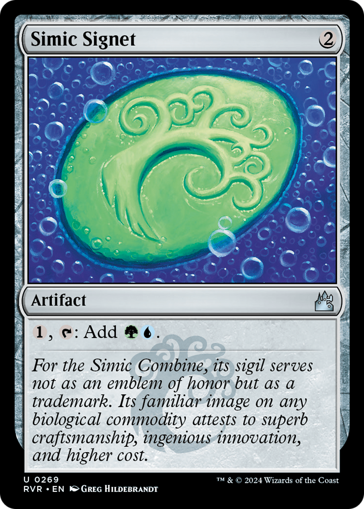 Simic Signet [Ravnica Remastered] | L.A. Mood Comics and Games