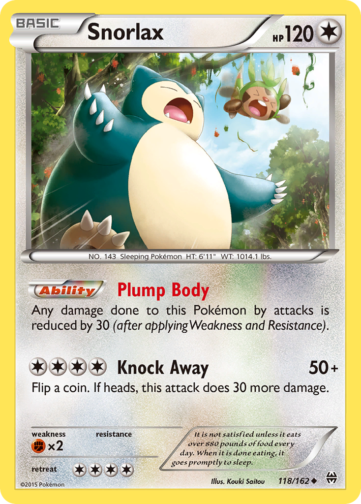 Snorlax (118/162) [XY: BREAKthrough] | L.A. Mood Comics and Games