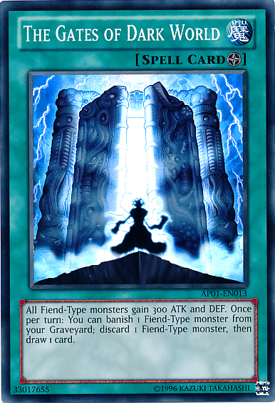The Gates of Dark World [AP01-EN013] Super Rare | L.A. Mood Comics and Games