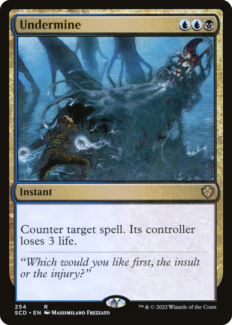 Undermine [Starter Commander Decks] | L.A. Mood Comics and Games