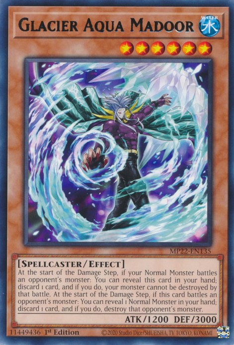 Glacier Aqua Madoor [MP22-EN135] Rare | L.A. Mood Comics and Games