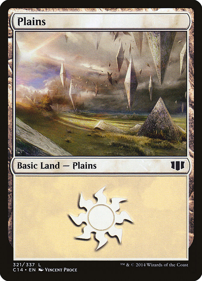 Plains (321) [Commander 2014] | L.A. Mood Comics and Games