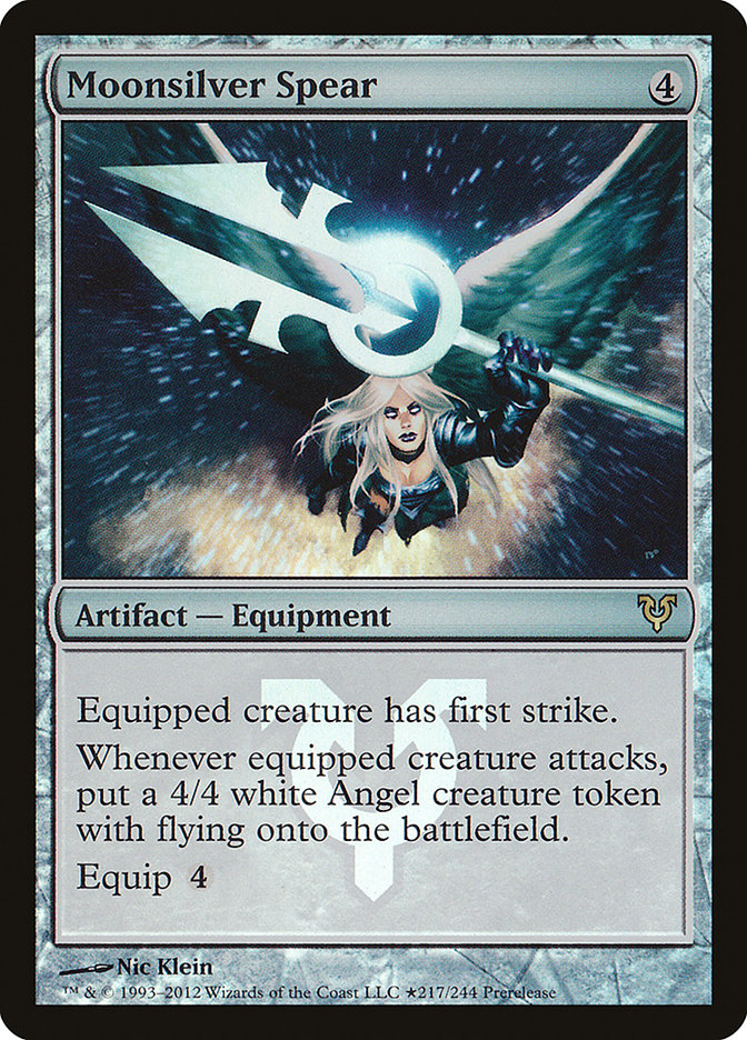 Moonsilver Spear [Avacyn Restored Prerelease Promos] | L.A. Mood Comics and Games