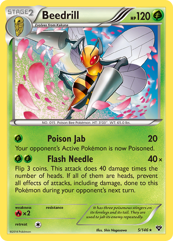 Beedrill (5/146) [XY: Base Set] | L.A. Mood Comics and Games