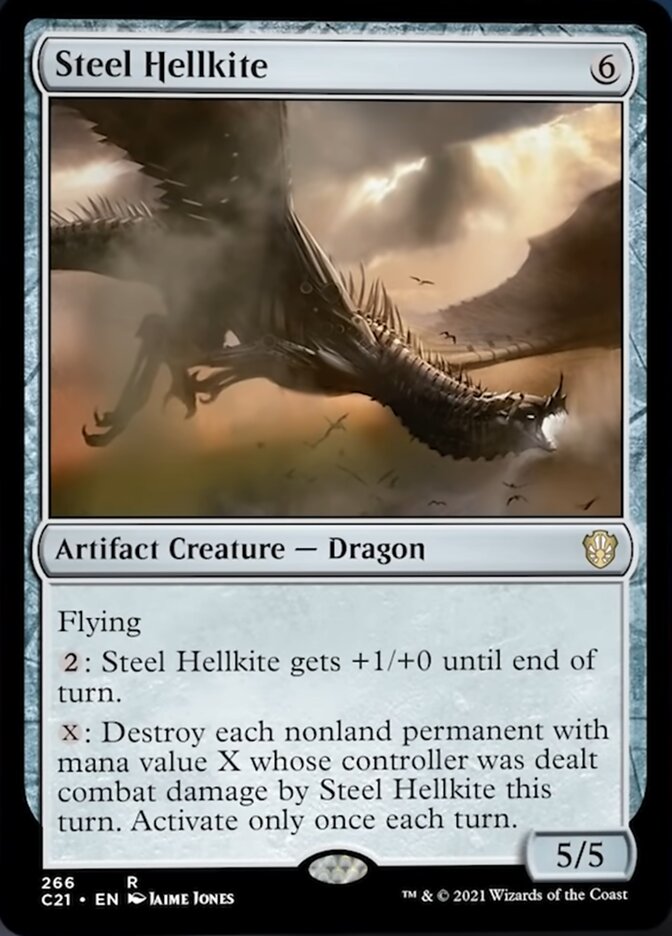 Steel Hellkite [Commander 2021] | L.A. Mood Comics and Games