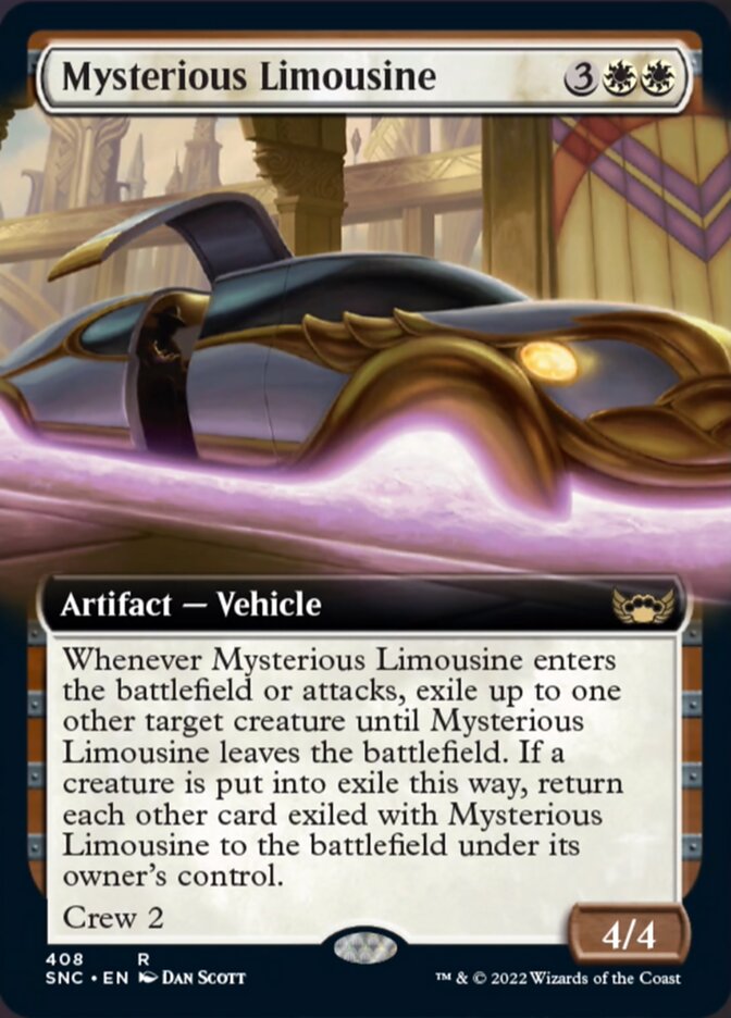 Mysterious Limousine (Extended Art) [Streets of New Capenna] | L.A. Mood Comics and Games