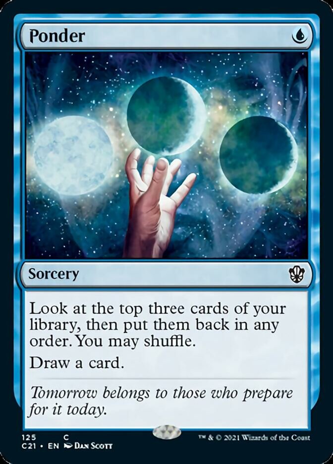 Ponder [Commander 2021] | L.A. Mood Comics and Games