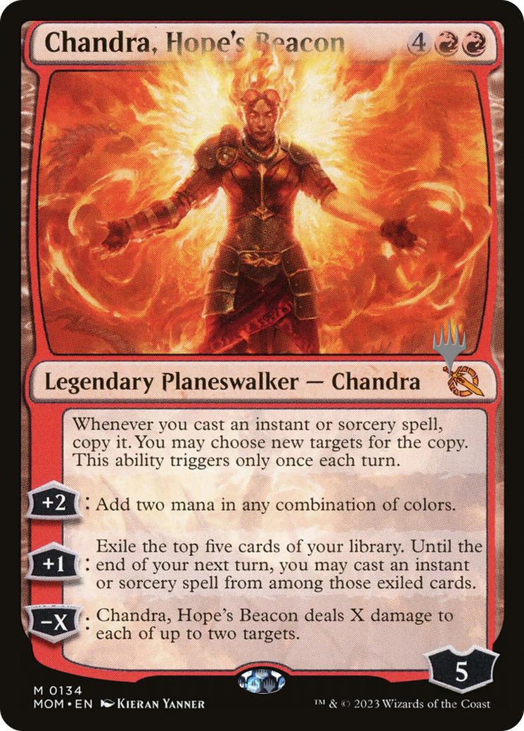 Chandra, Hope's Beacon (Promo Pack) [March of the Machine Promos] | L.A. Mood Comics and Games