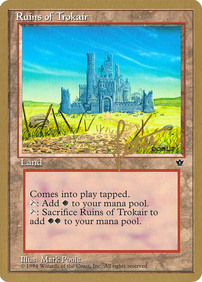 Ruins of Trokair (Bertrand Lestree) [Pro Tour Collector Set] | L.A. Mood Comics and Games