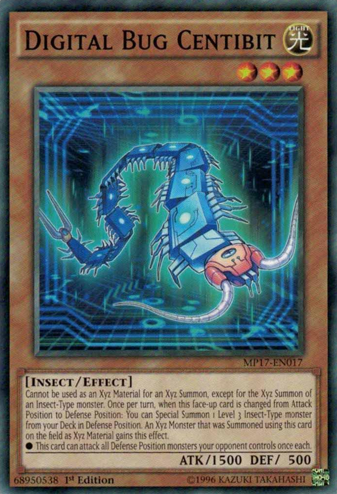 Digital Bug Centibit [MP17-EN017] Common | L.A. Mood Comics and Games