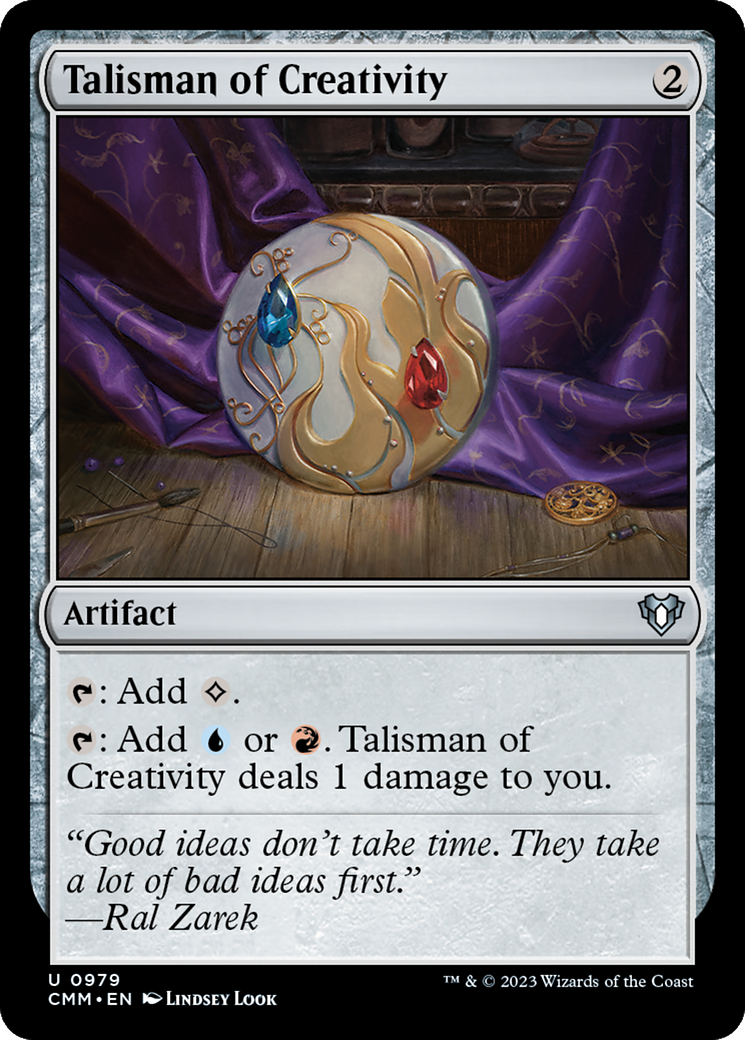 Talisman of Creativity [Commander Masters] | L.A. Mood Comics and Games