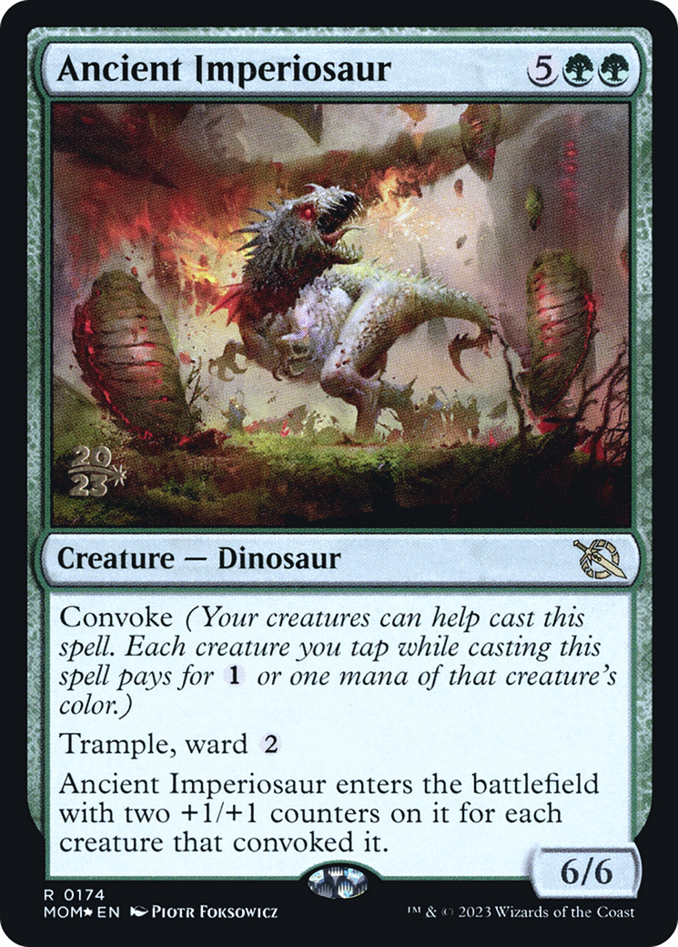 Ancient Imperiosaur [March of the Machine Prerelease Promos] | L.A. Mood Comics and Games