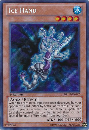 Ice Hand [DRLG-EN047] Secret Rare | L.A. Mood Comics and Games