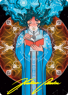Memory Lapse Art Card (Gold-Stamped Signature) [Strixhaven: School of Mages Art Series] | L.A. Mood Comics and Games